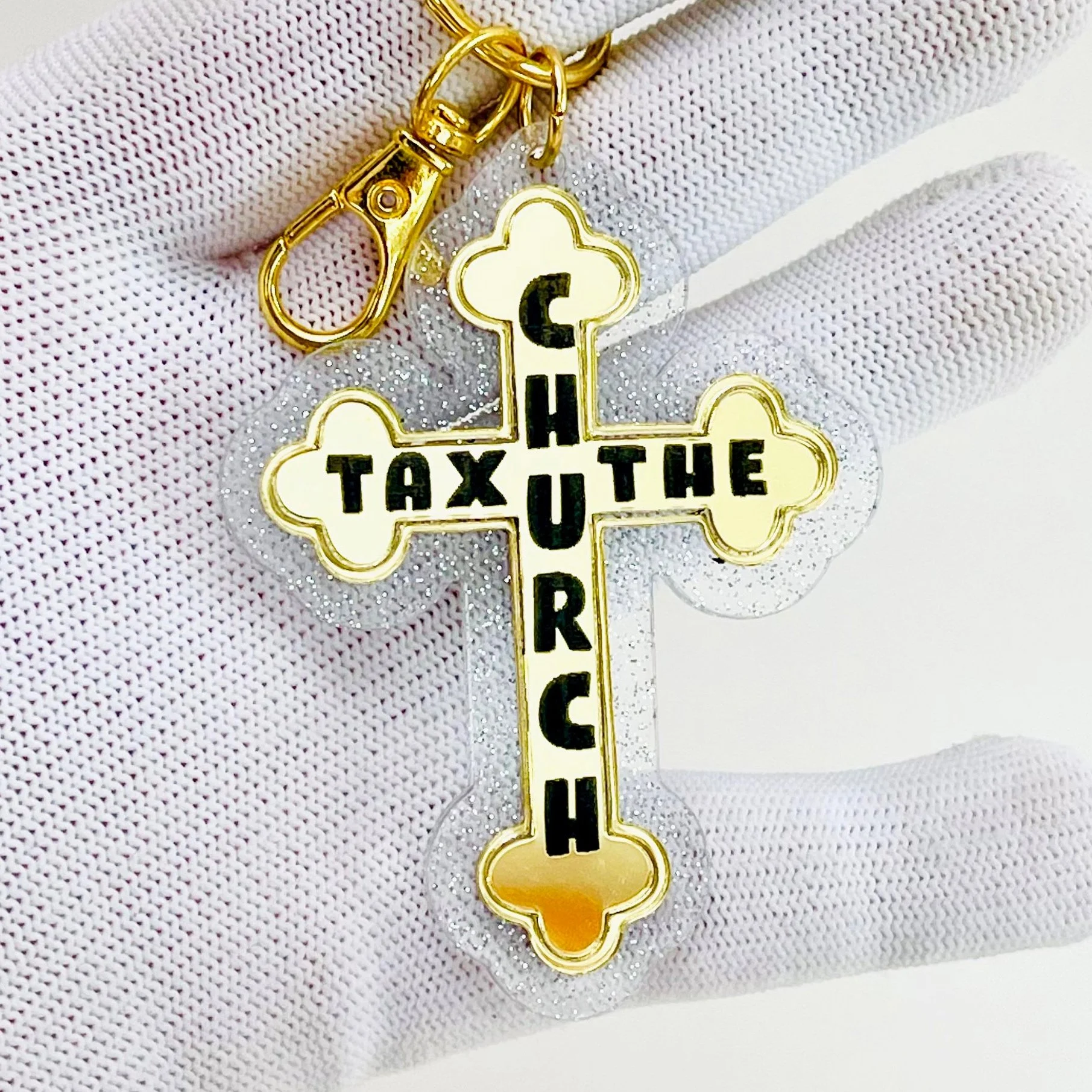 Tax The Church Charm