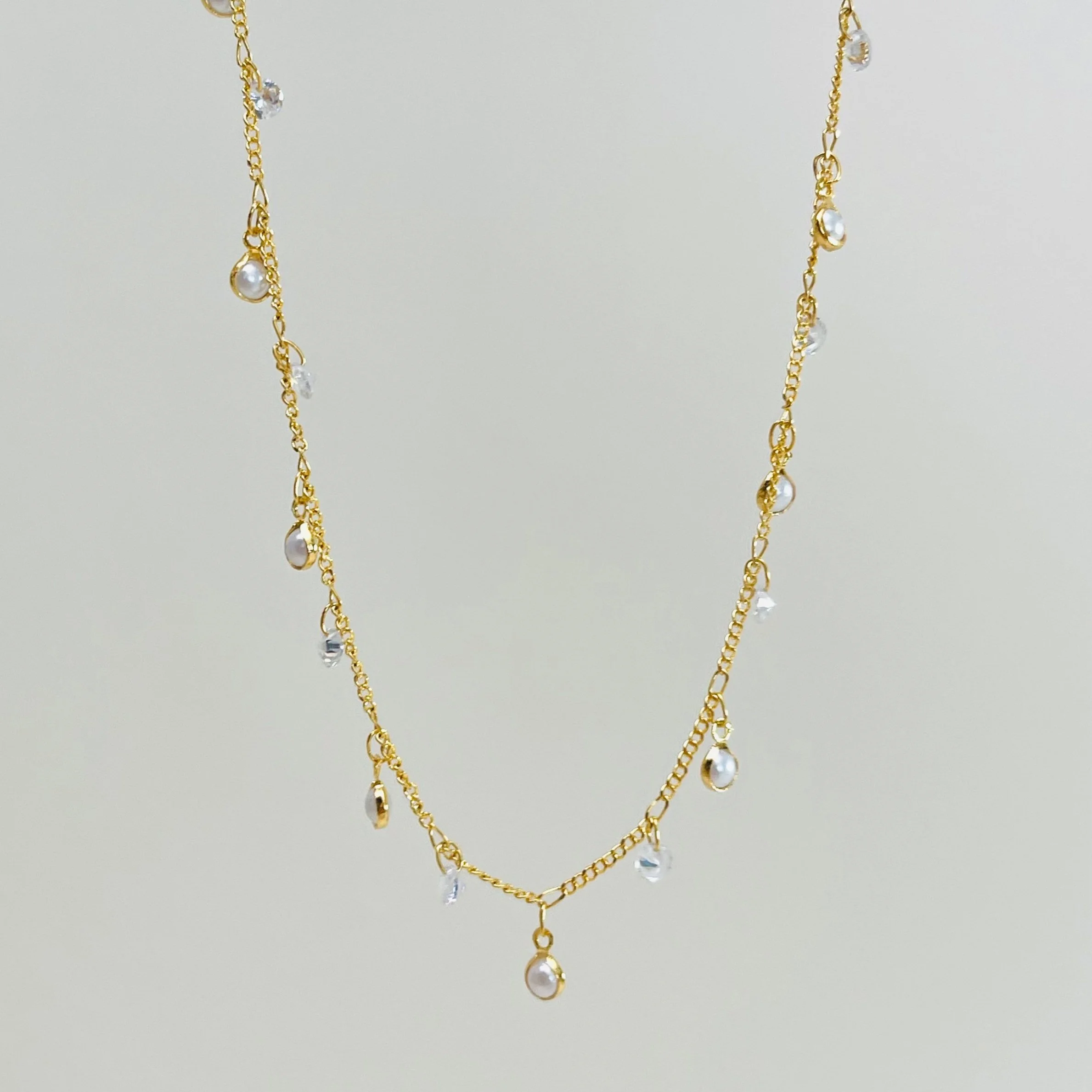 The Pearl and Crystal Drop Layering Chain