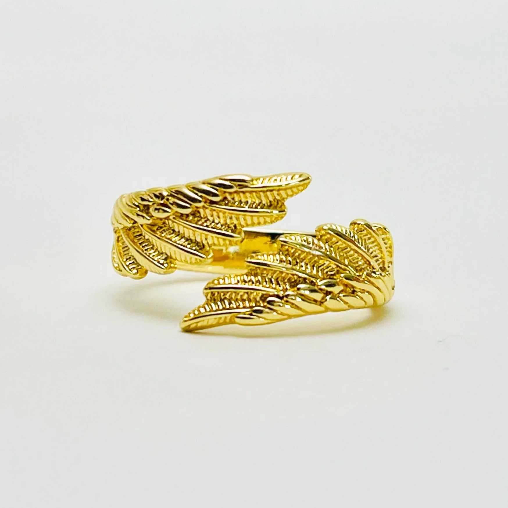 The Golden Wings Layering Ring