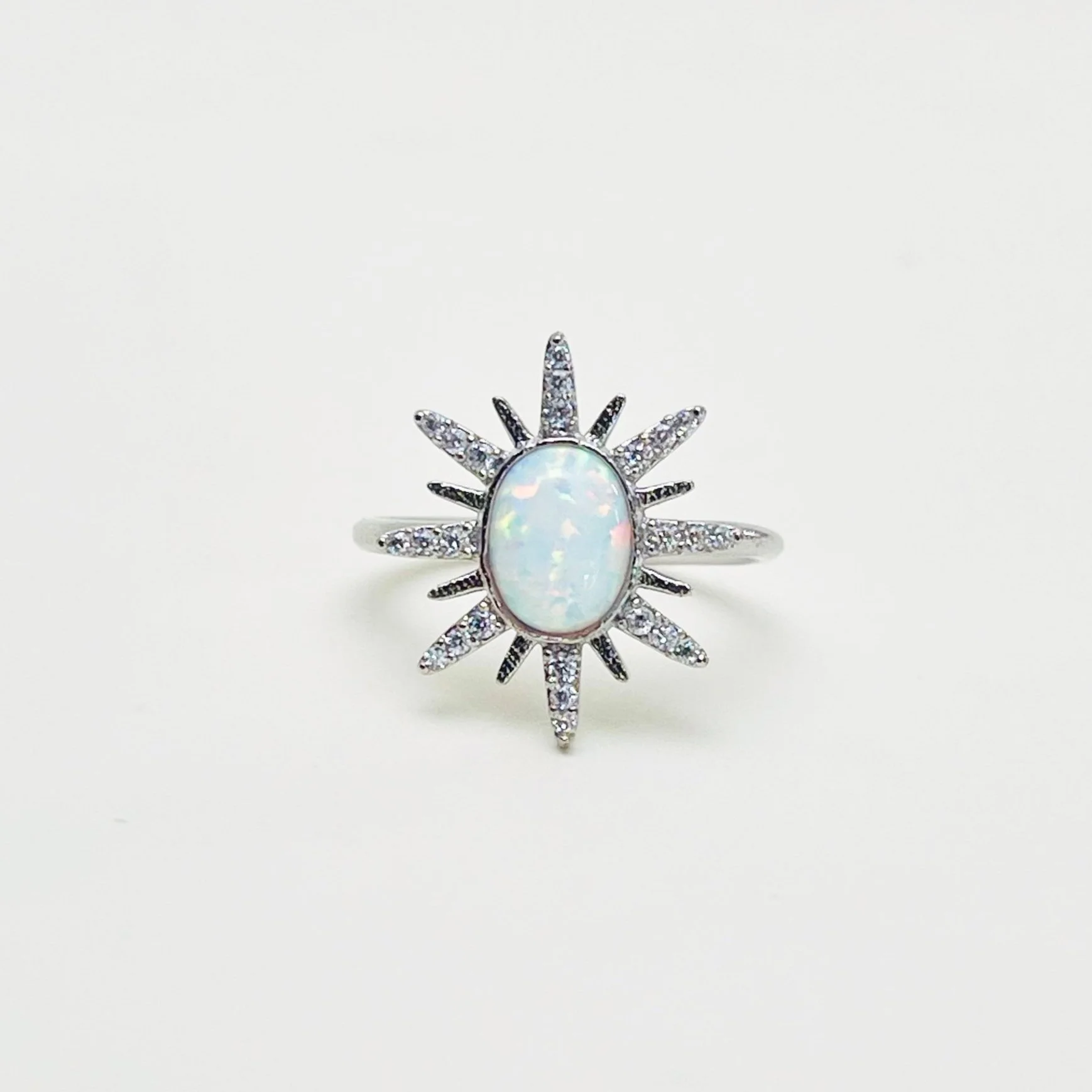 The Silver White Opal North Star