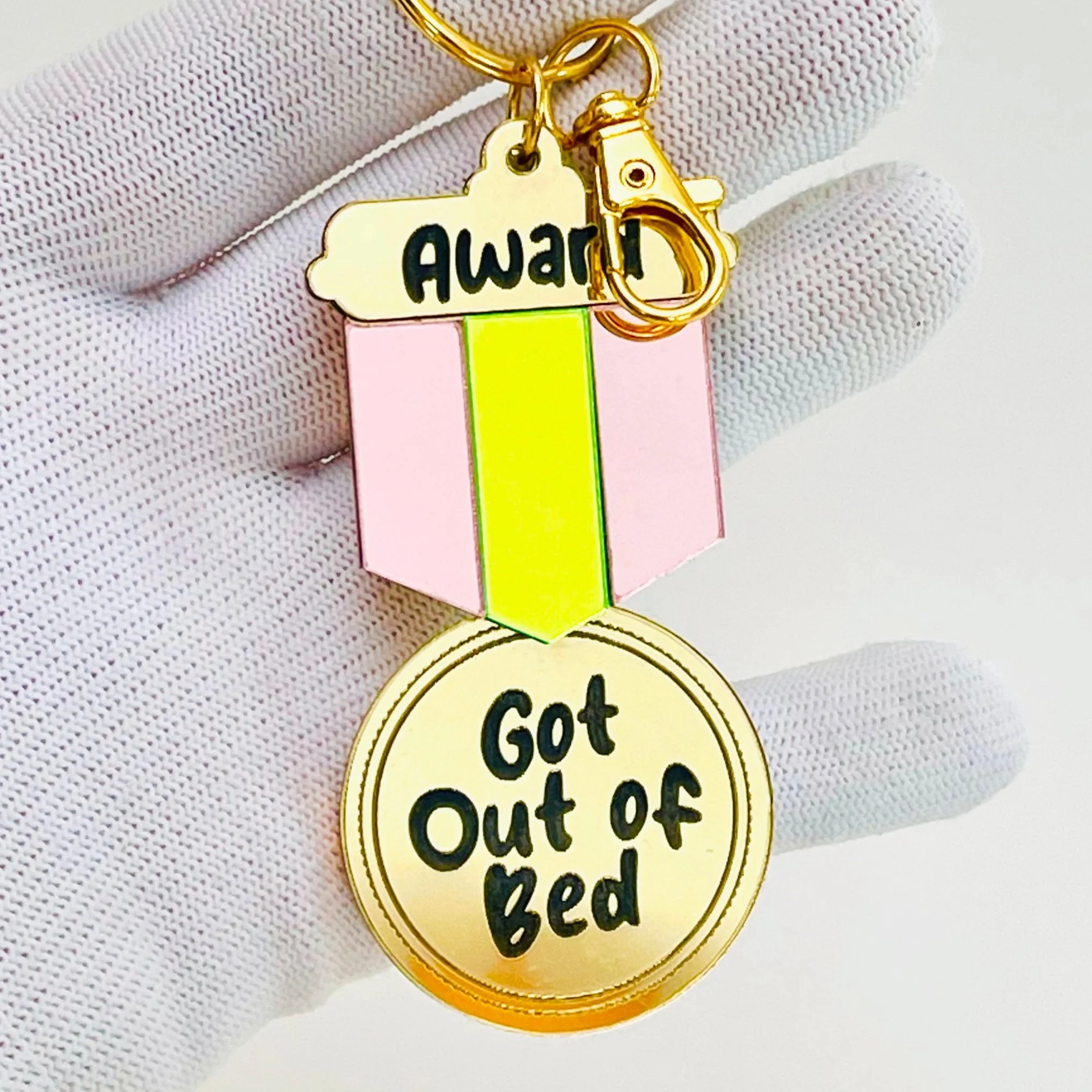 Got Out of Bed Award Ribbon