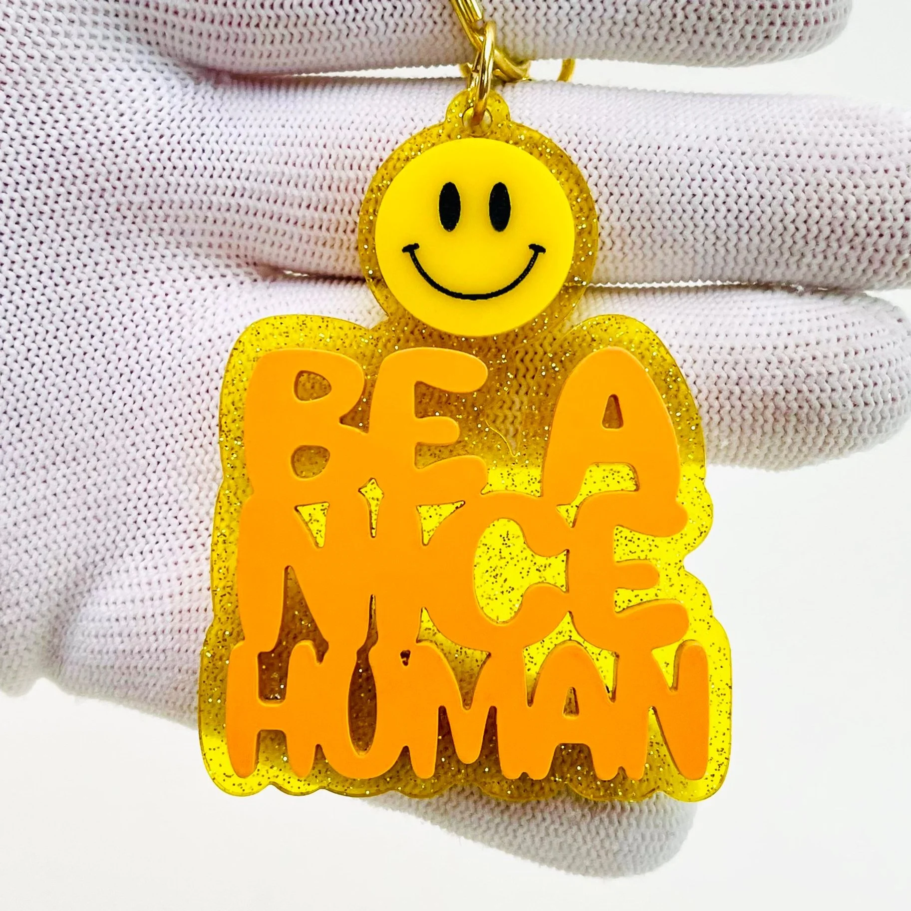 Be A Nice Human Charm