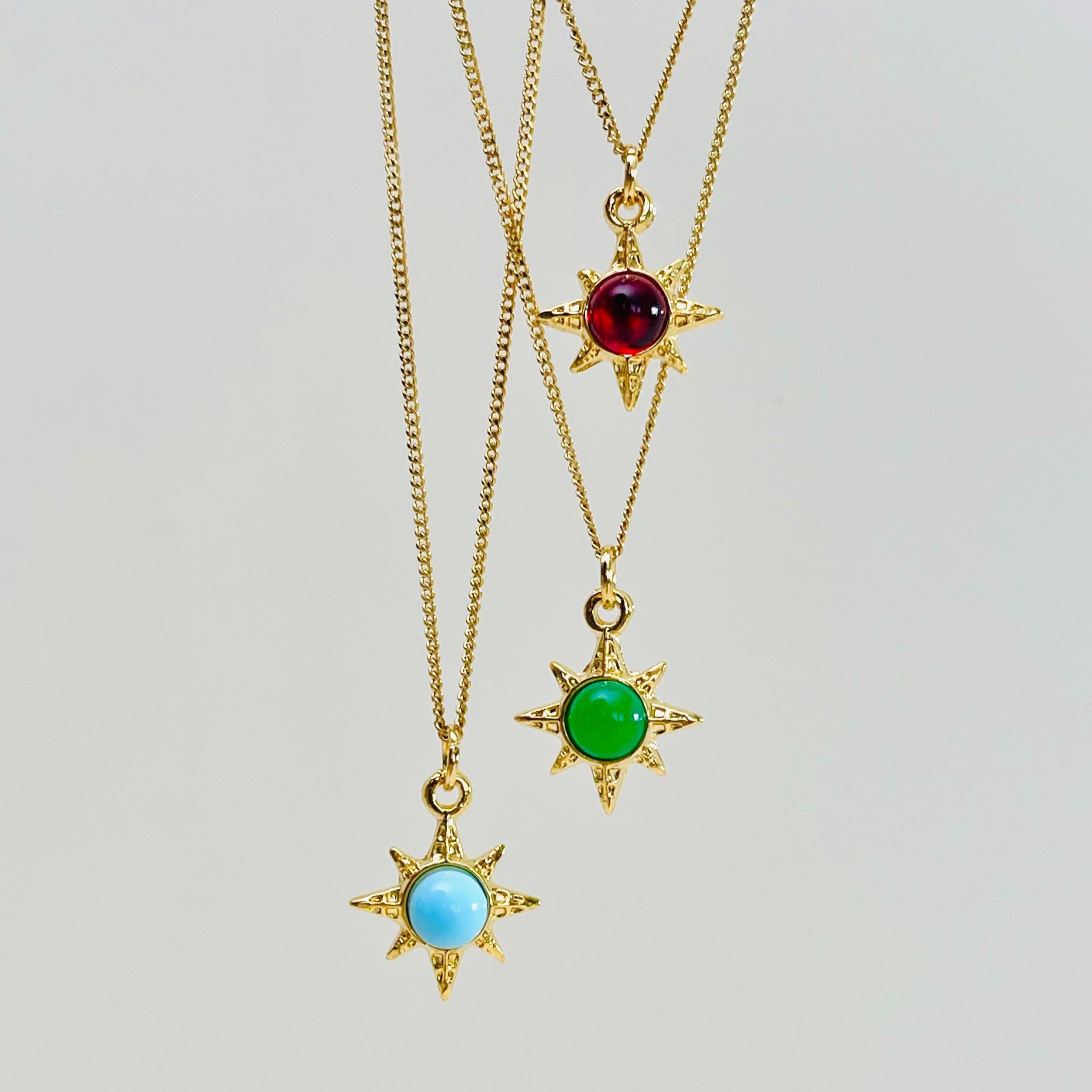 Golden Sun Pendant - Multiple Colors