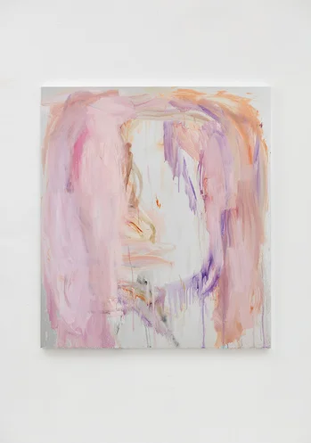 Peter Bonde, Figurine , 2016, oil on mirror foil