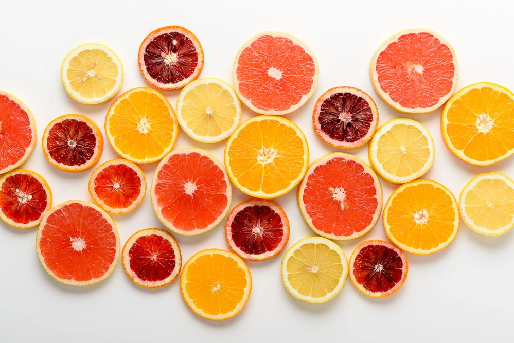 Arrangement of Citru Fruit Slices