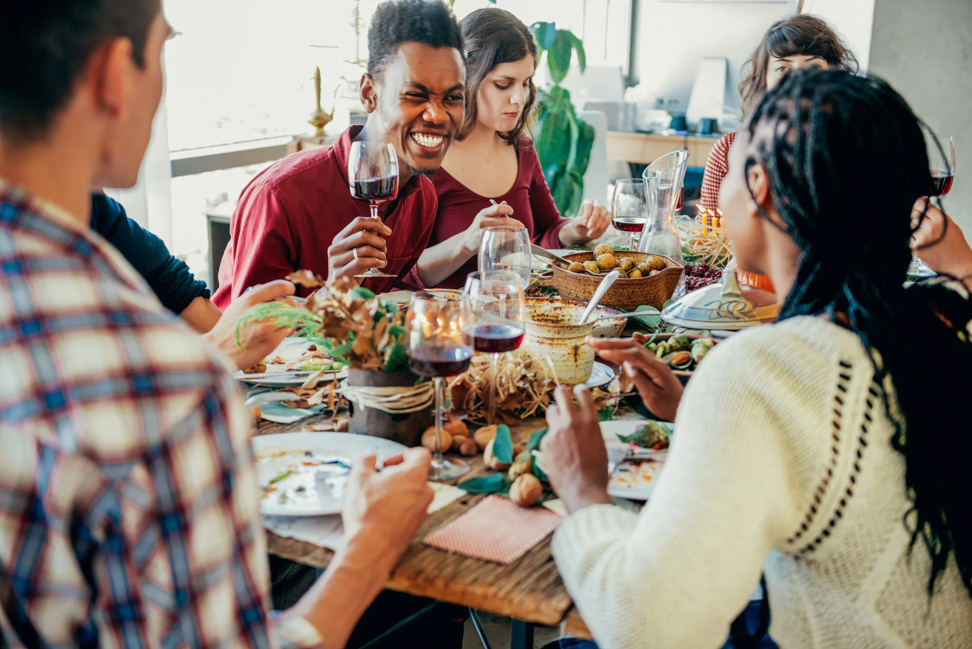 Thanksgiving Dinner with Friends in Toronto 
