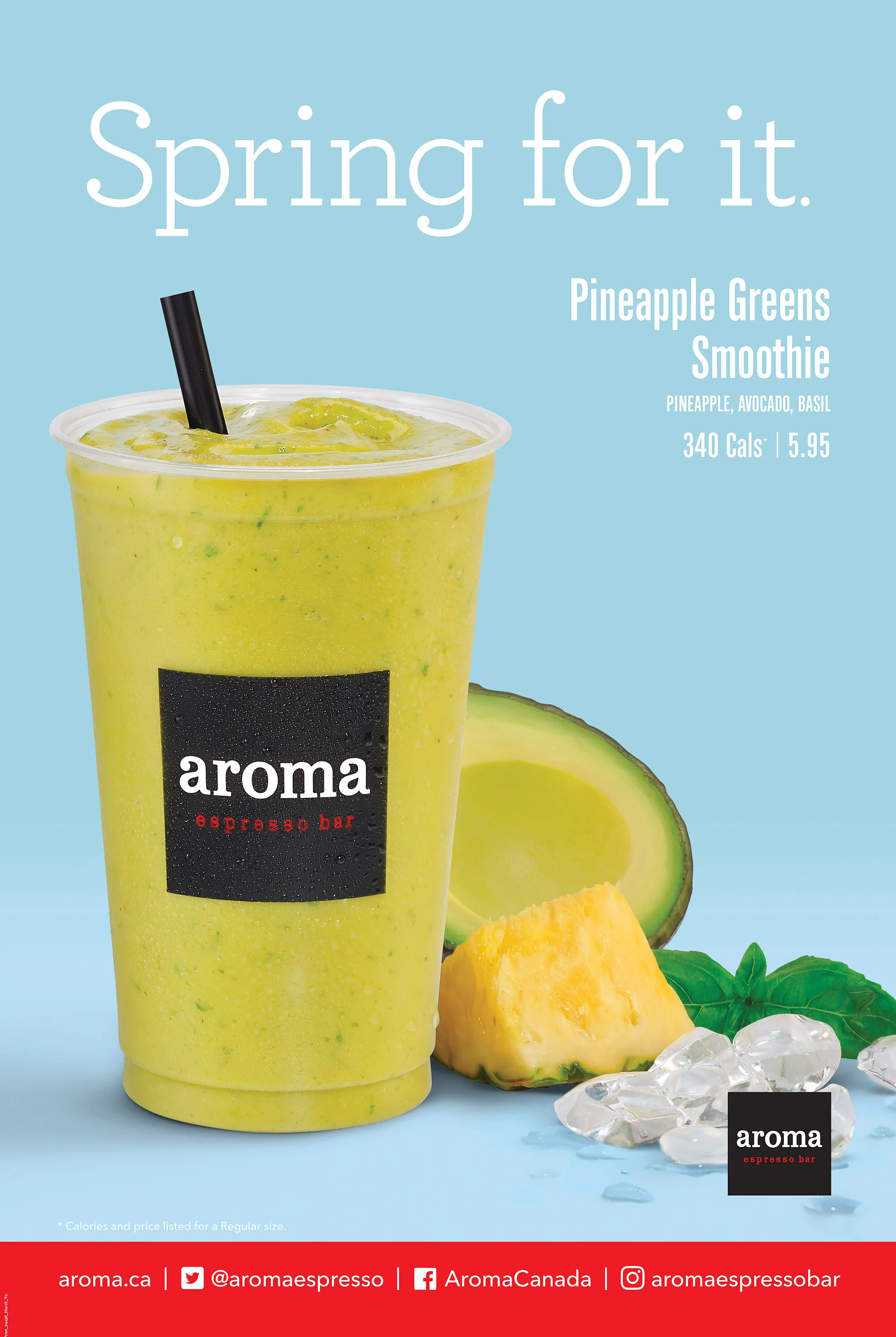 Green Smoothie on set in Toronto Food Photography Studio