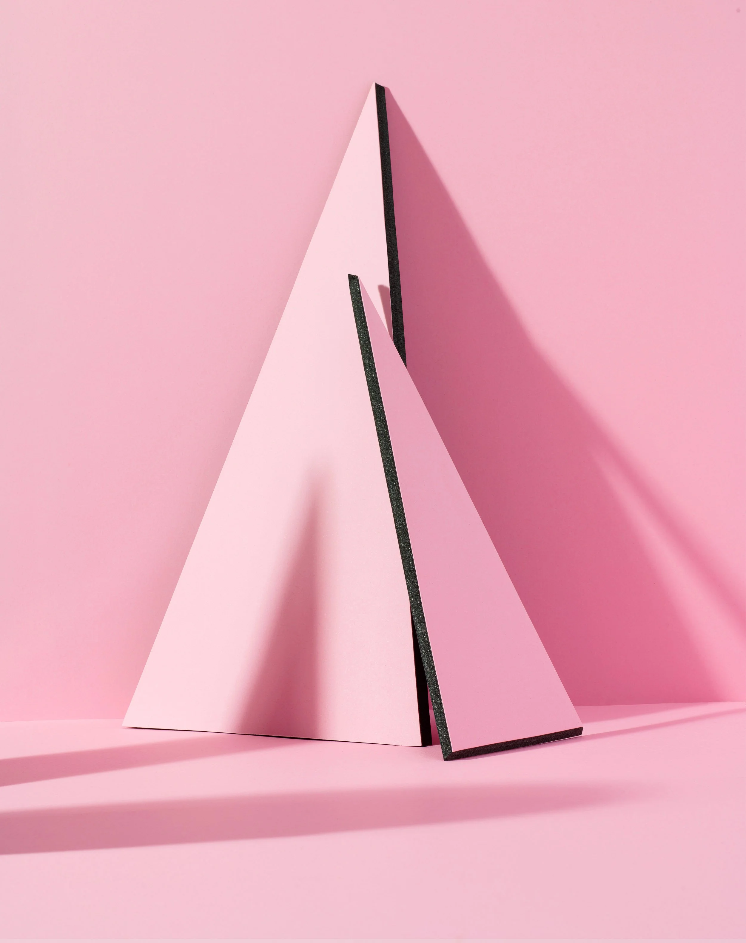 Pink Triangles Still Life in Toronto 