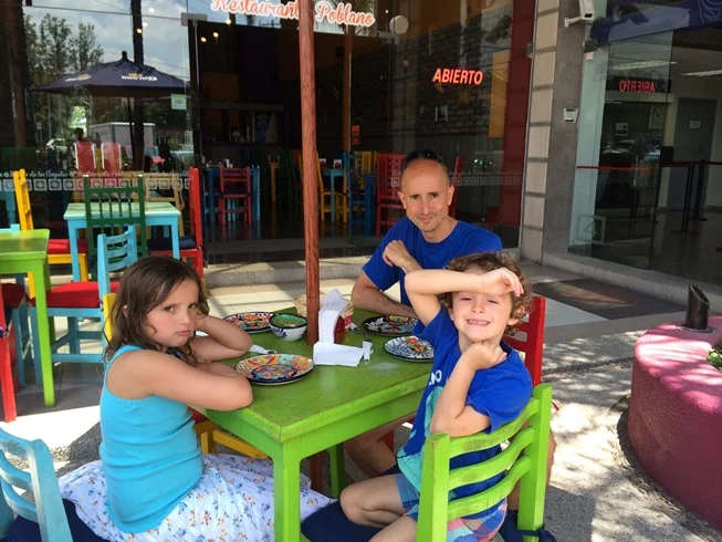 And this was taken before lunch. Elle & I were near meltdown mode.