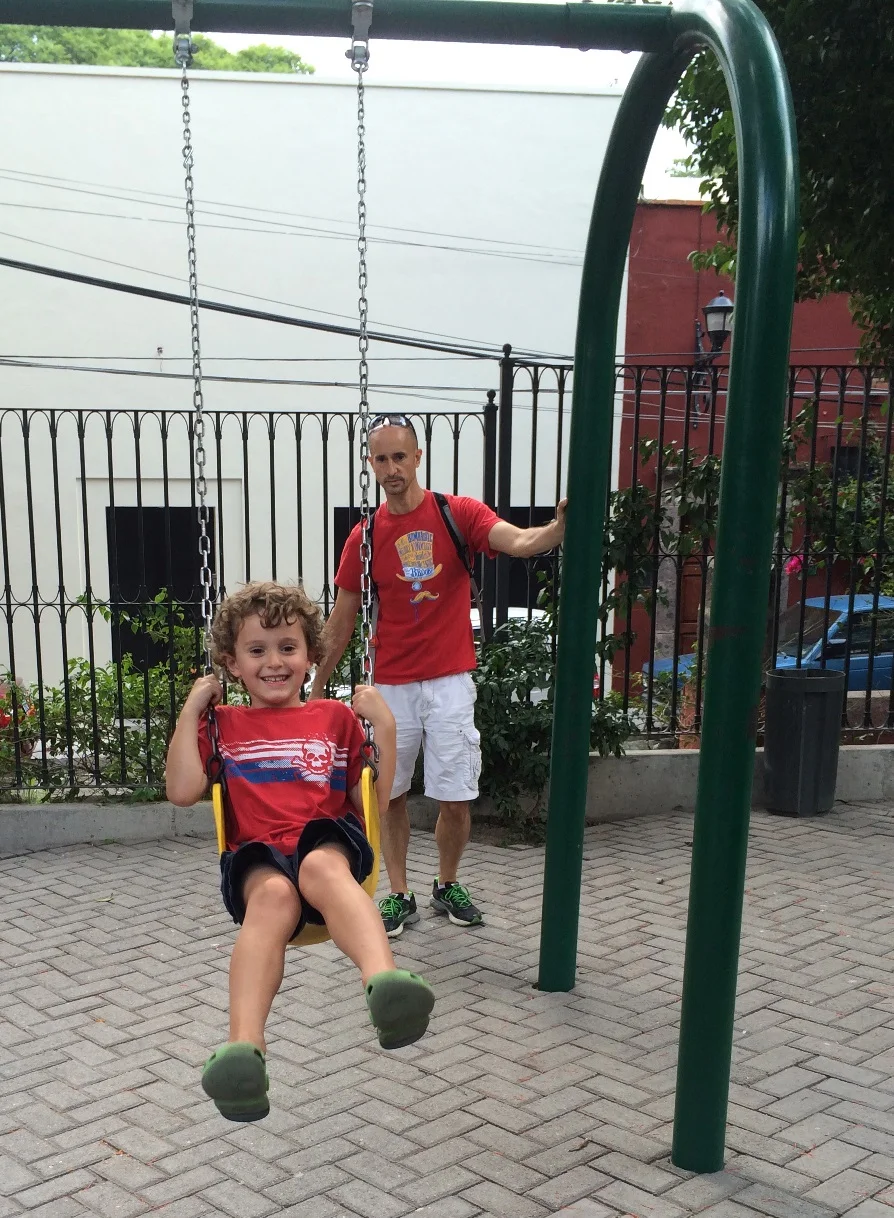Pure joy...as long as you don't push him to high. If you do, it's pure panic.