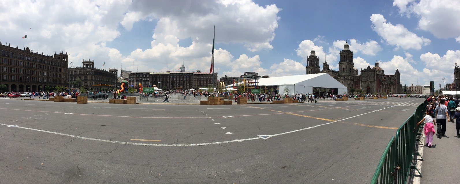 Center of MExico City Zocalo