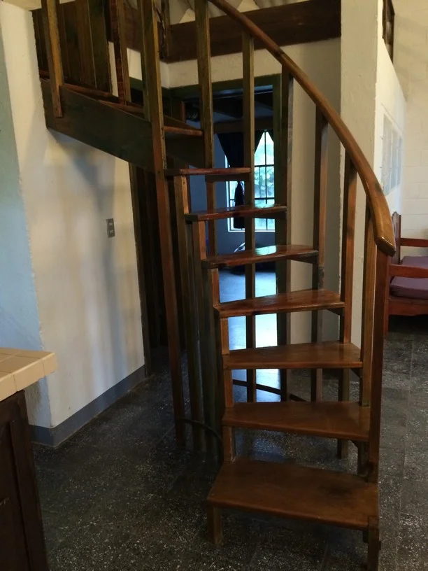 Stairs to the loft