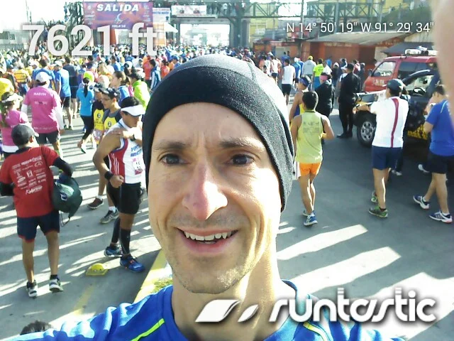 Who runs a Half Marathon at this altitude? Me, about a dozen other expats and a few thousand Guatemalans.