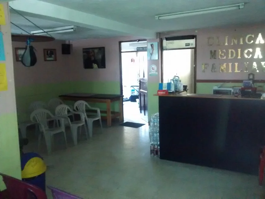 The inside was clean but they had no electricity when we visited. I'm not sure why there was a punching bag on the lobby wall.