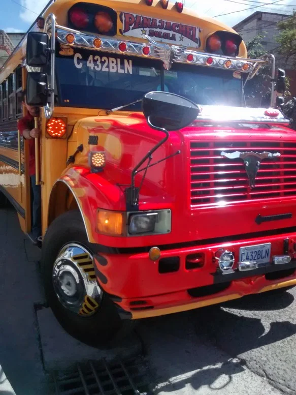 Guatemalan Chicken Bus