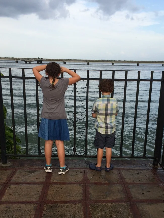 At one point they both refused to leave this deck.