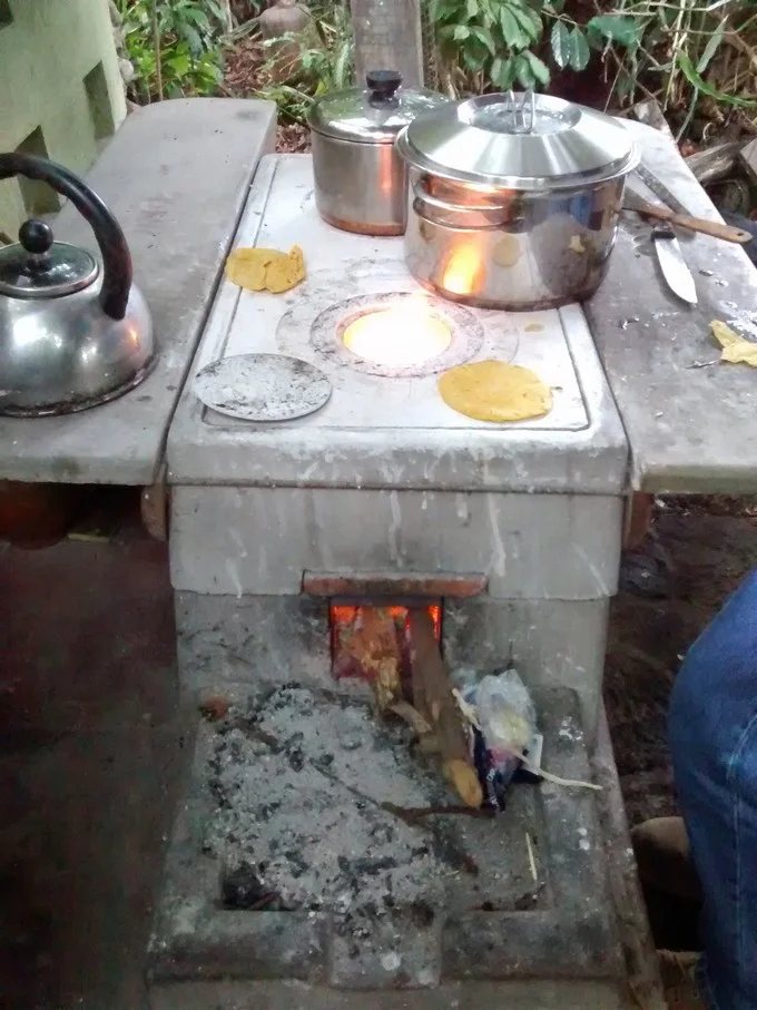 They use it to boil water, make fresh tortilla and cook pretty much everything.
