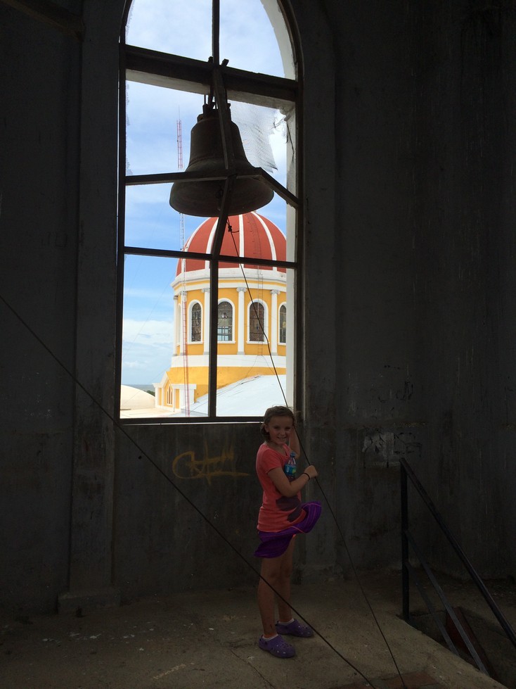 Ela's Marilyn Monroe shot at the top of the Bell Tower at the Catedral de Granada