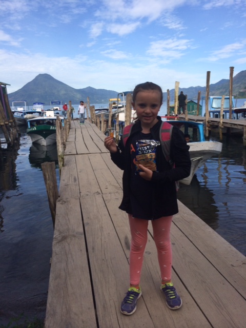 Two of Ela's playdates were across the lake which meant commuting by boat...by herself! At the beginning of the year, this would never have happened. By the end of the year, the benefit of playing with a friend far outweighed the scariness of taking the boat by herself. 