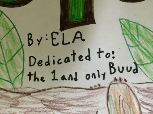 My mother was constantly telling Ela to bring home a sloth. Well, this is about as good as it gets for her. 
