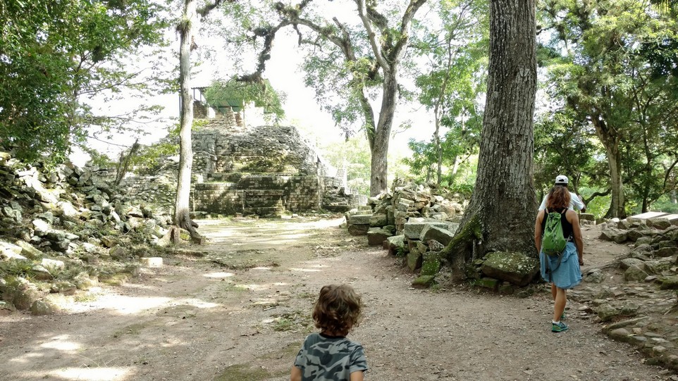 A stroll around some of the structures just outside one of the plazas