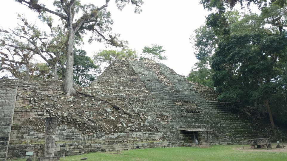 One of the many reclaimed structures