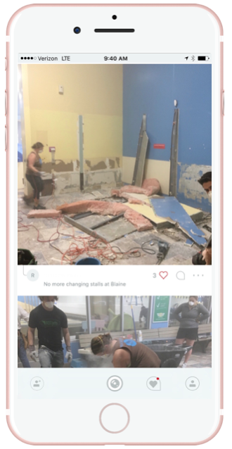 There is lots of change and it is hard to keep the team up to speed. Teams not only communicate the change but use Quill to document the change over the course of an entire project. One team logged more than 3,000 photos during the opening of a hotel. The before and after is amazing. 