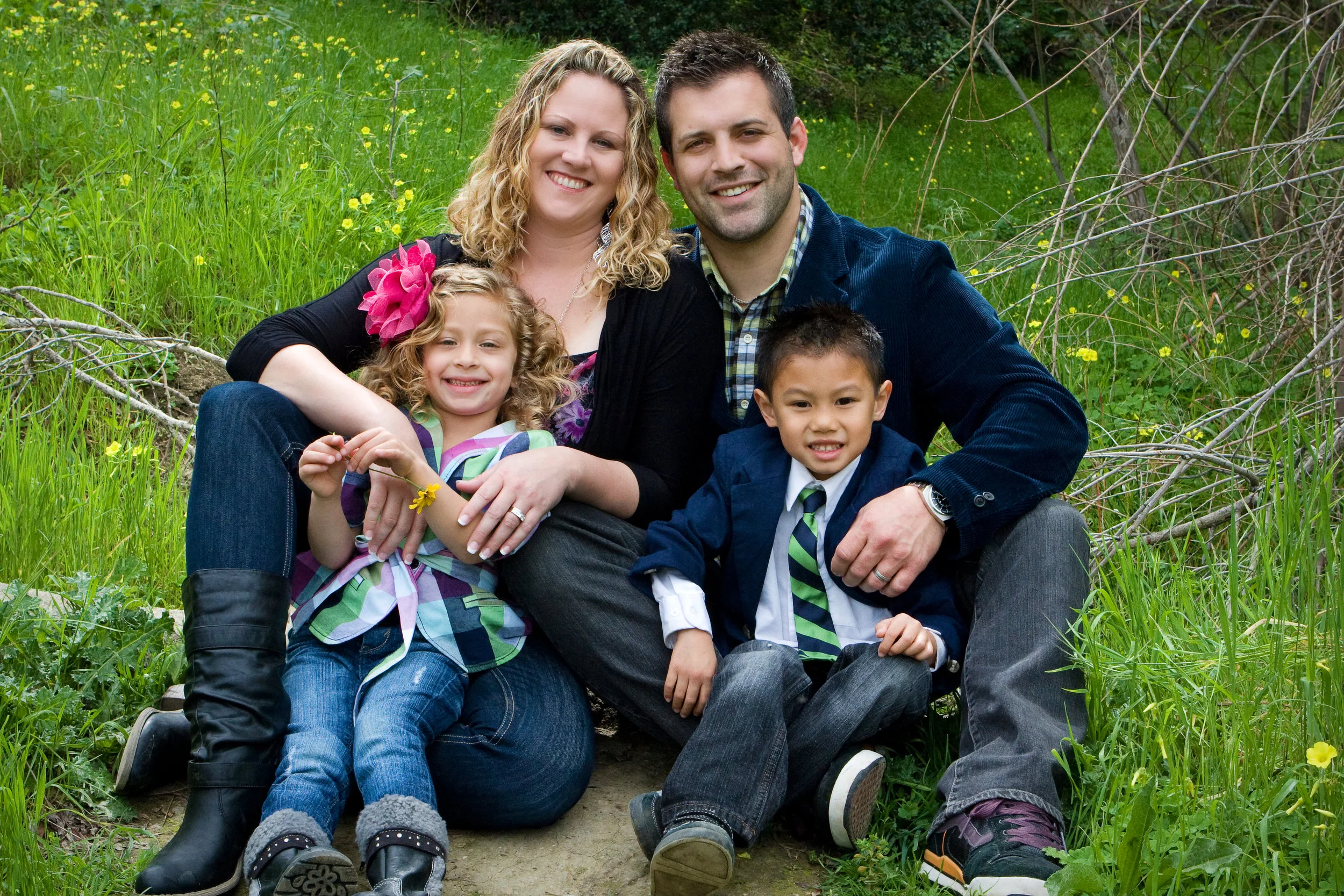 family photo session - anaheim hills