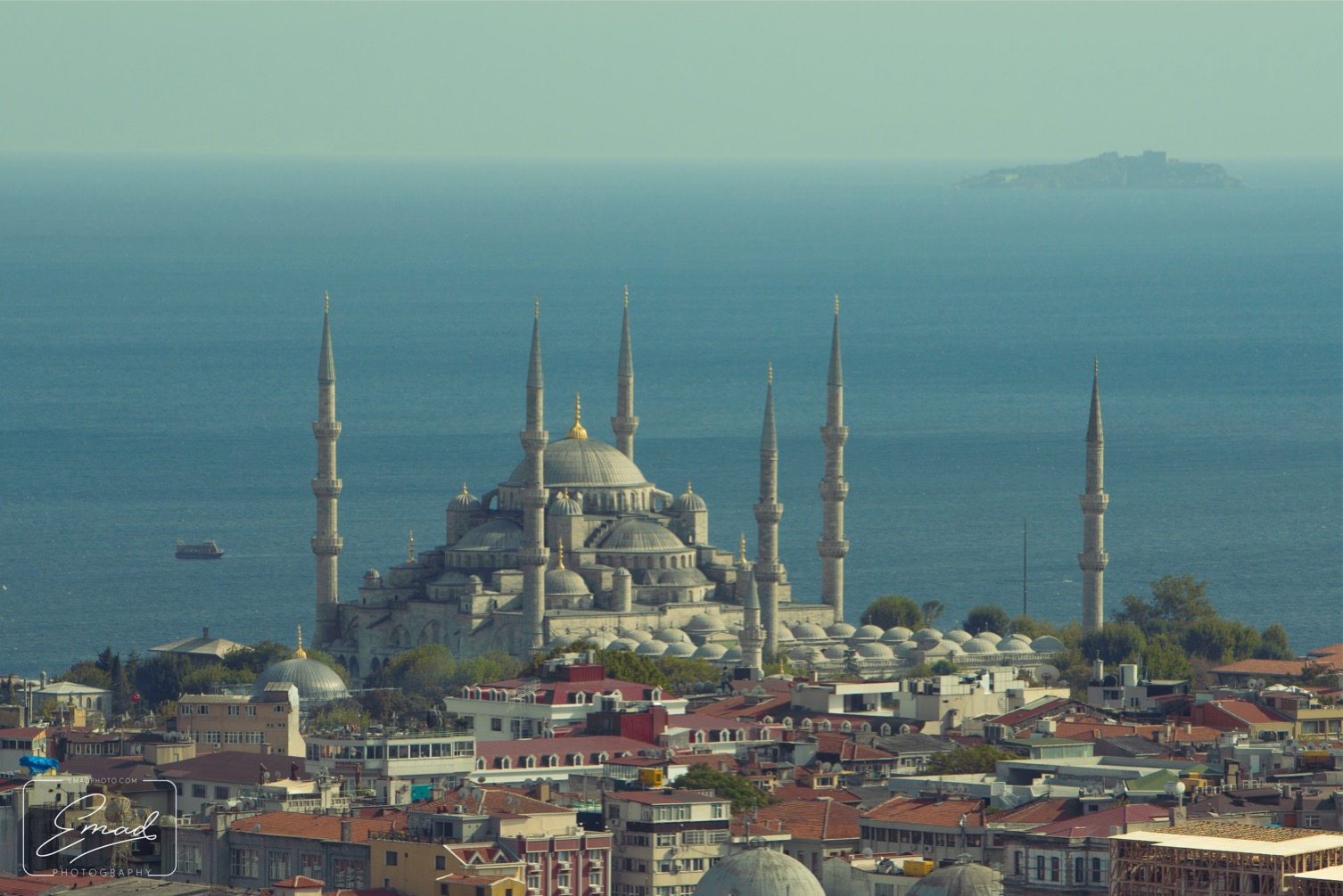 The Blue Mosque Sultan Ahmet Camii Istanbul City Turkey