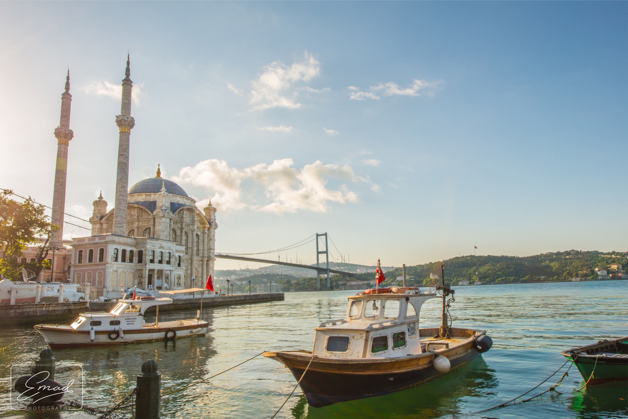 Ortaköy Mosque Istanbul City Turkey