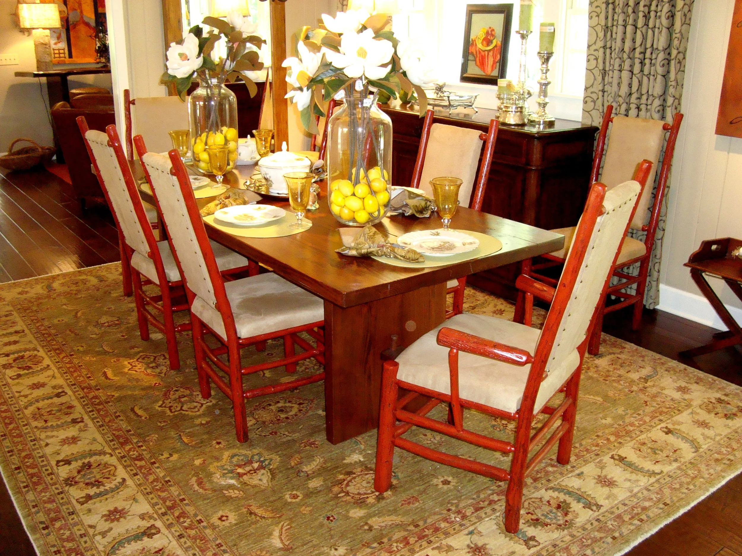 Make a selection from a wide assortment on our sales floor, or customize your piece and choose from any wood type or finish to match your style.
