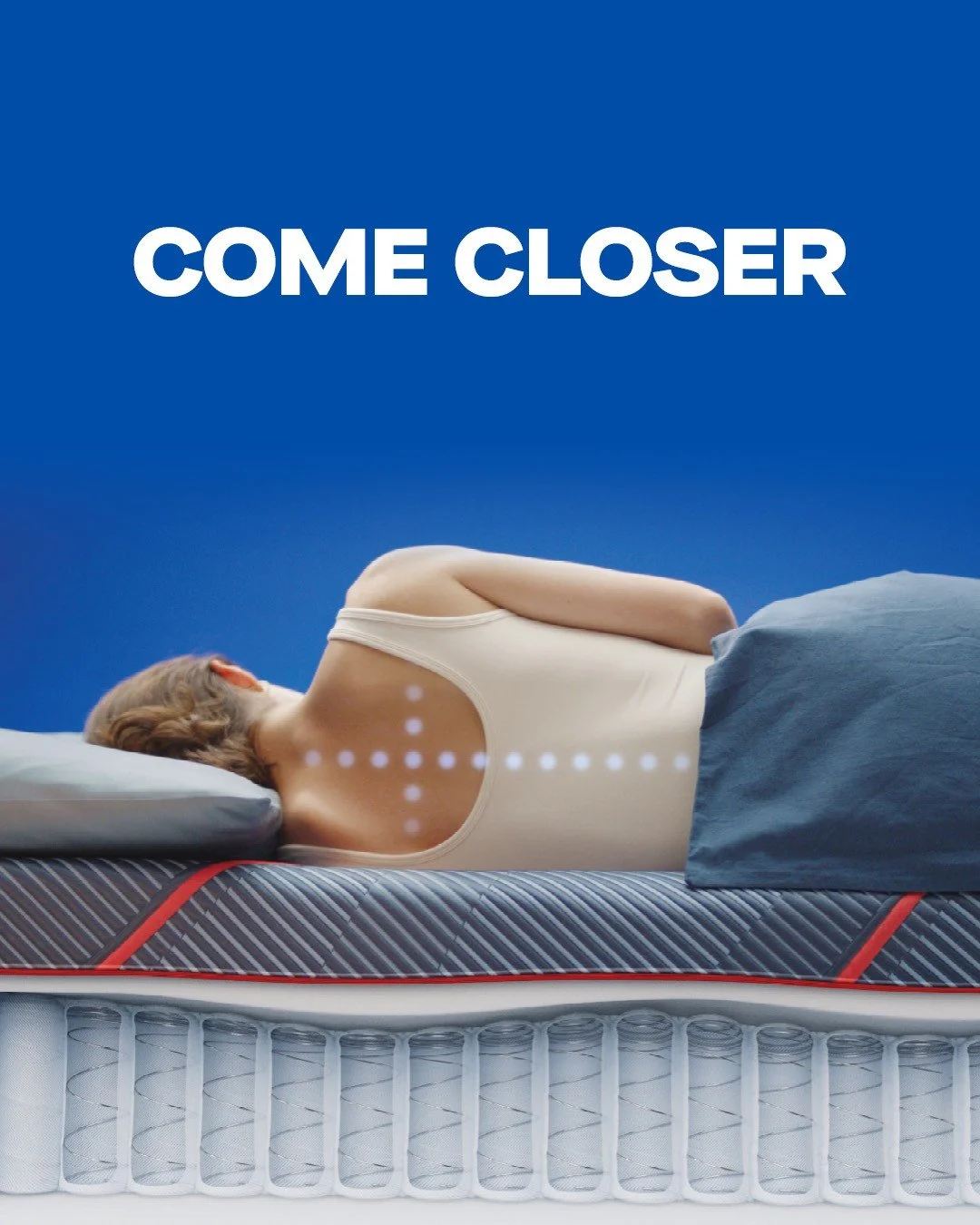 Sealy&reg; targeted support is as dialed in as you were swiping through this post. With design focused on your back and core, Sealy&reg; delivers exceptional comfort where you need it most.