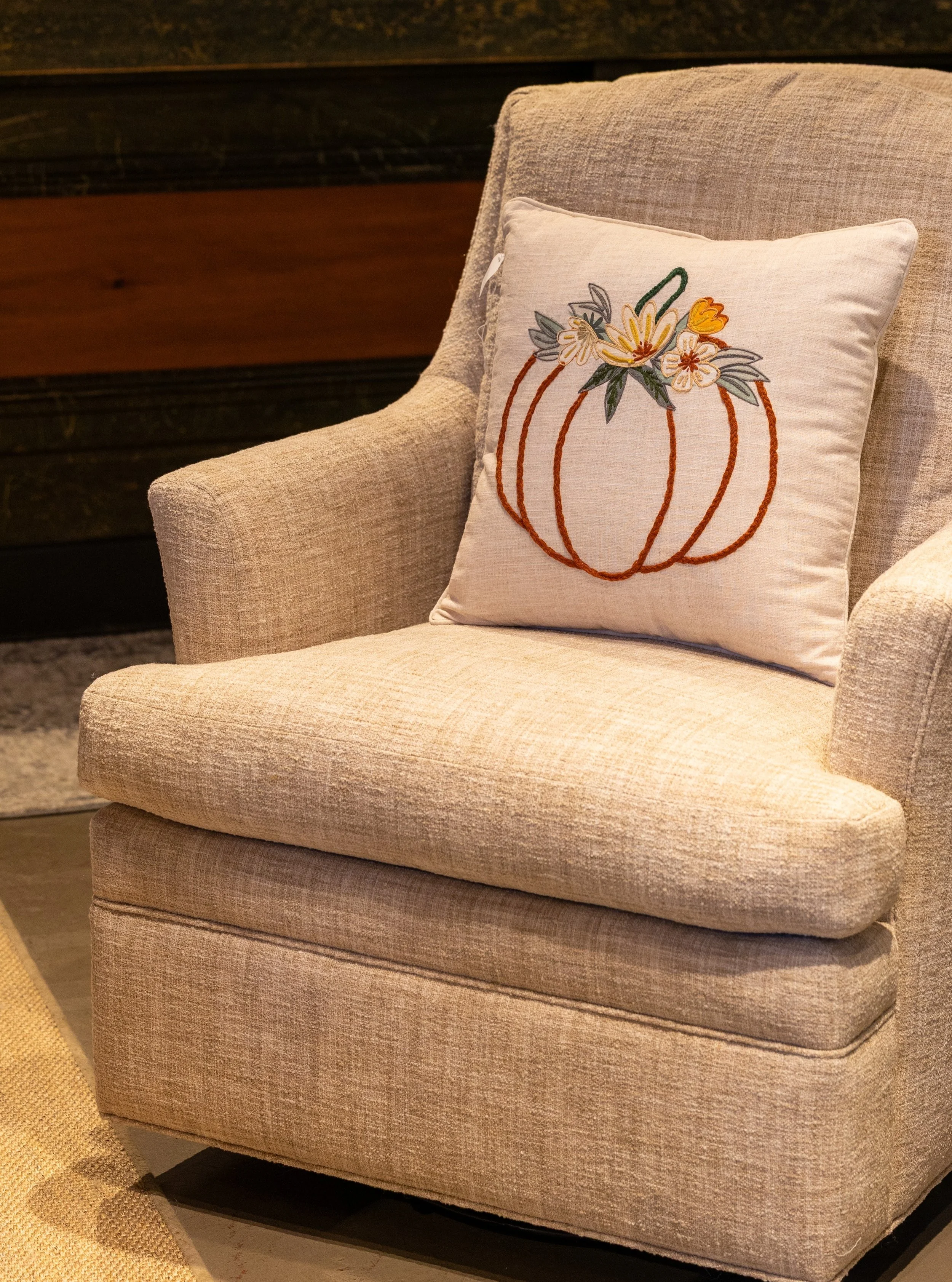 Fall comfort, beautifully styled. 🍂

The Cagney Swivel Rocker brings timeless texture and cozy sophistication to any space. Paired with seasonal details, it&rsquo;s the perfect place to settle in and enjoy the beauty of fall.

Shop the Cagney Swivel