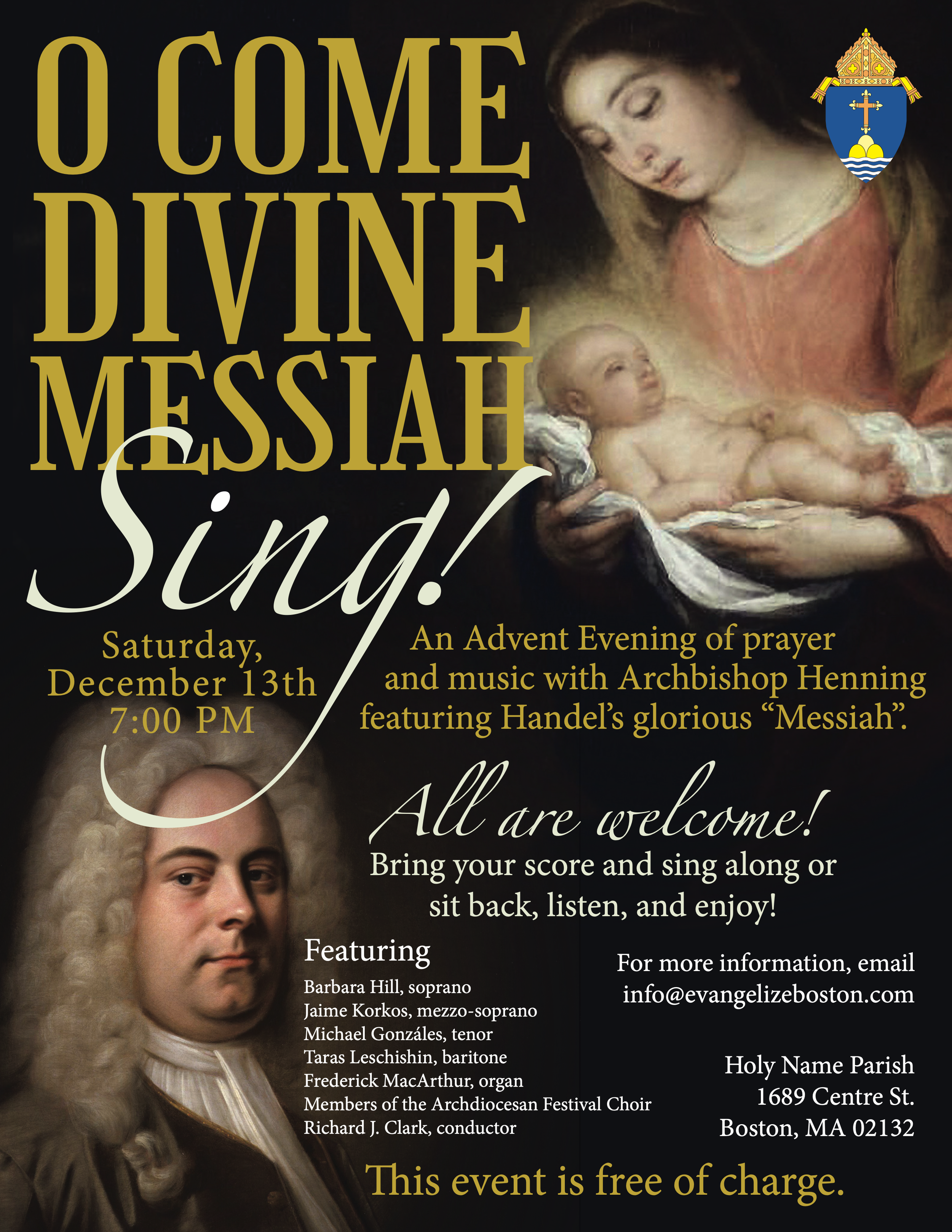 O Come Divine Messiah ~ Sing!