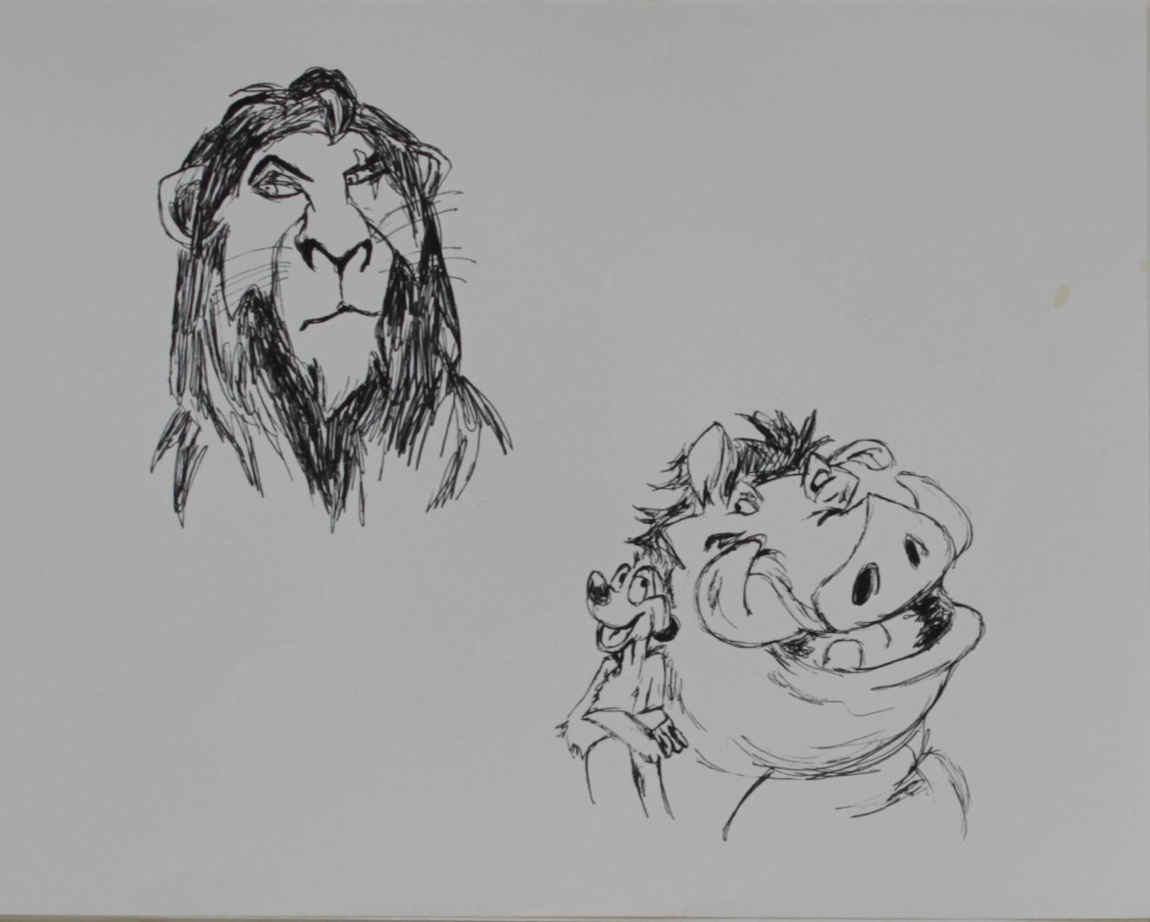 "Scar, Timon, & Pumbaa"