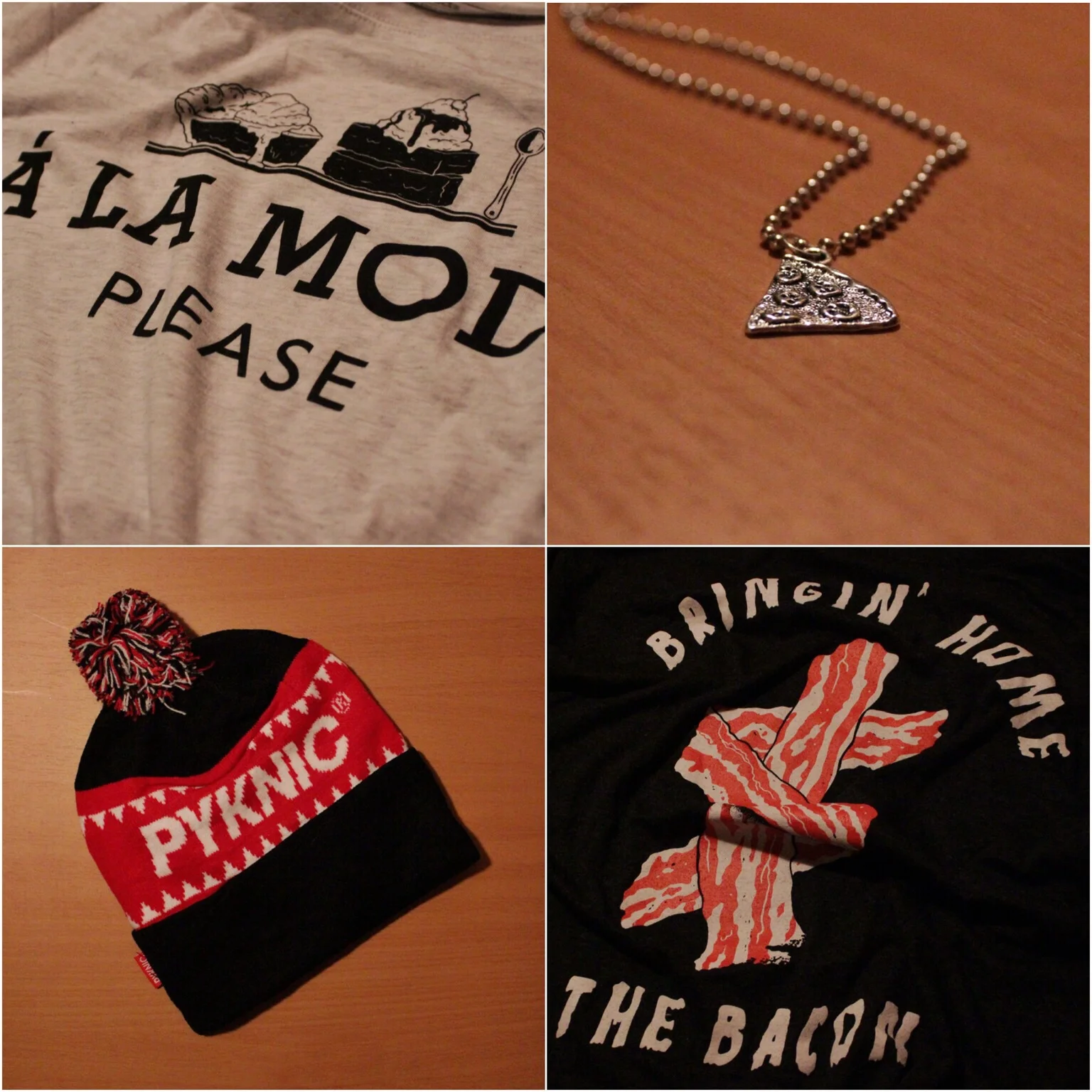 Just some of my Pyknic goodies. Pun intended.