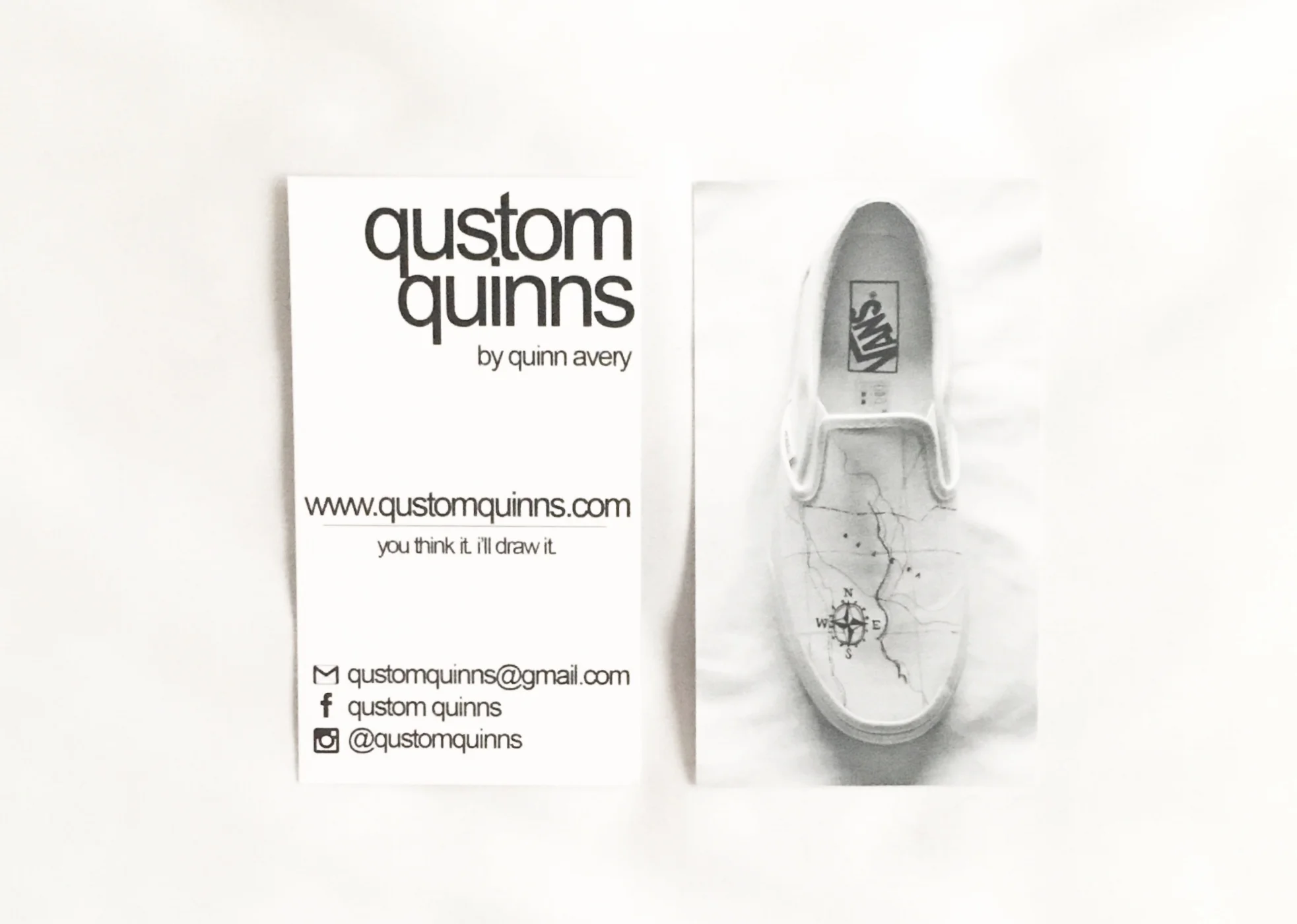 new business cards. 