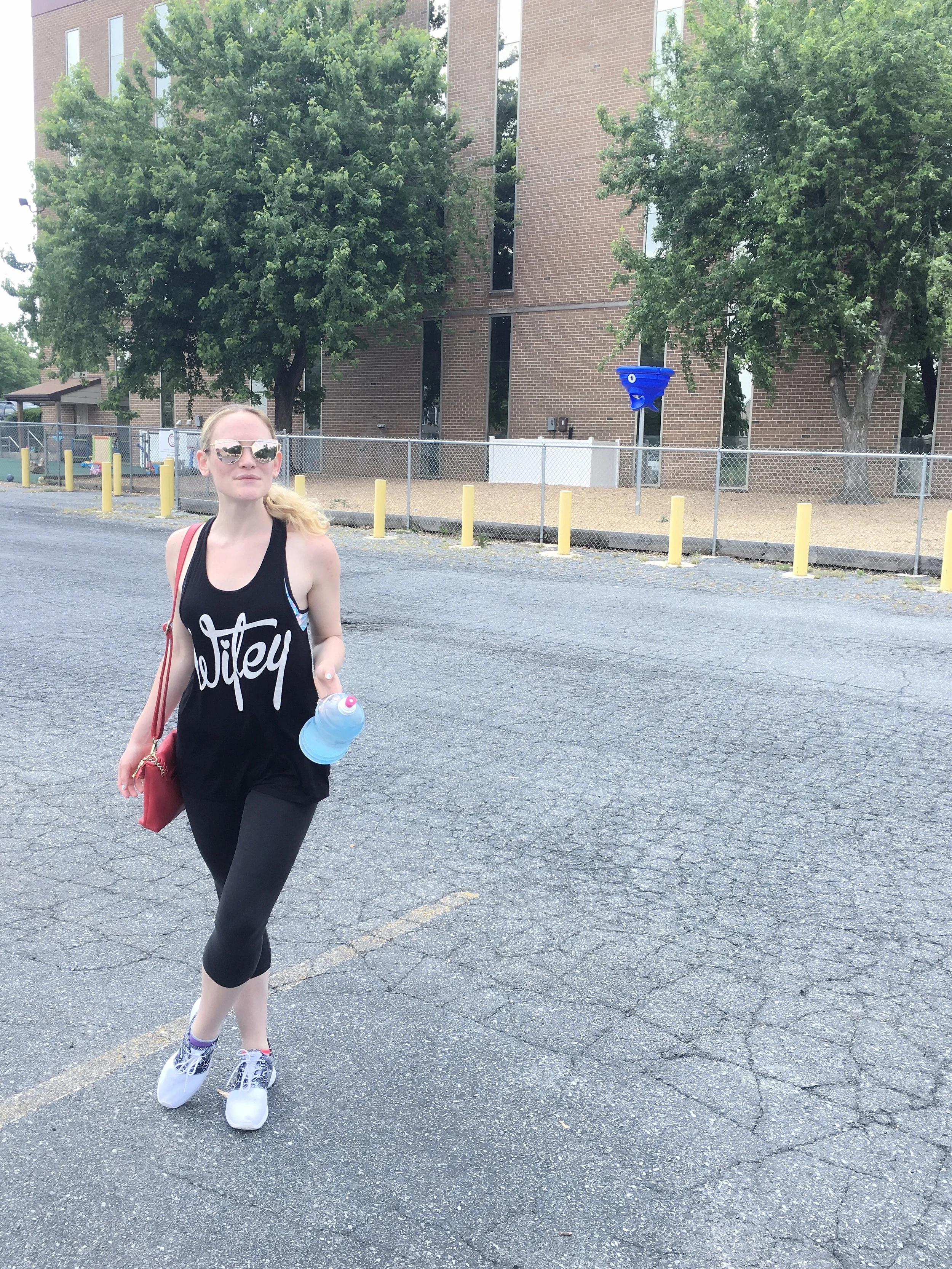 end of the week workout.