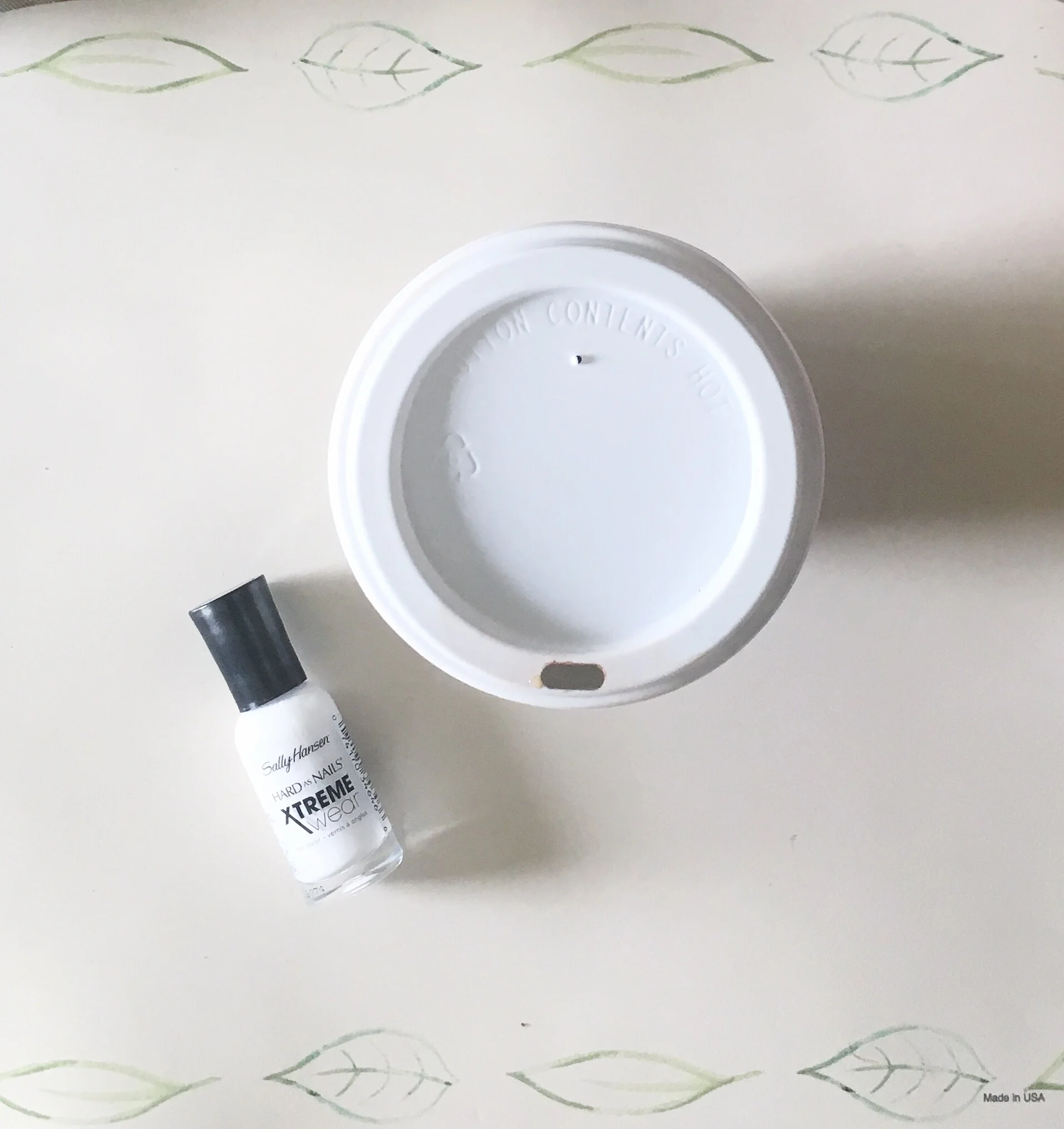 obsessed with white polish.
