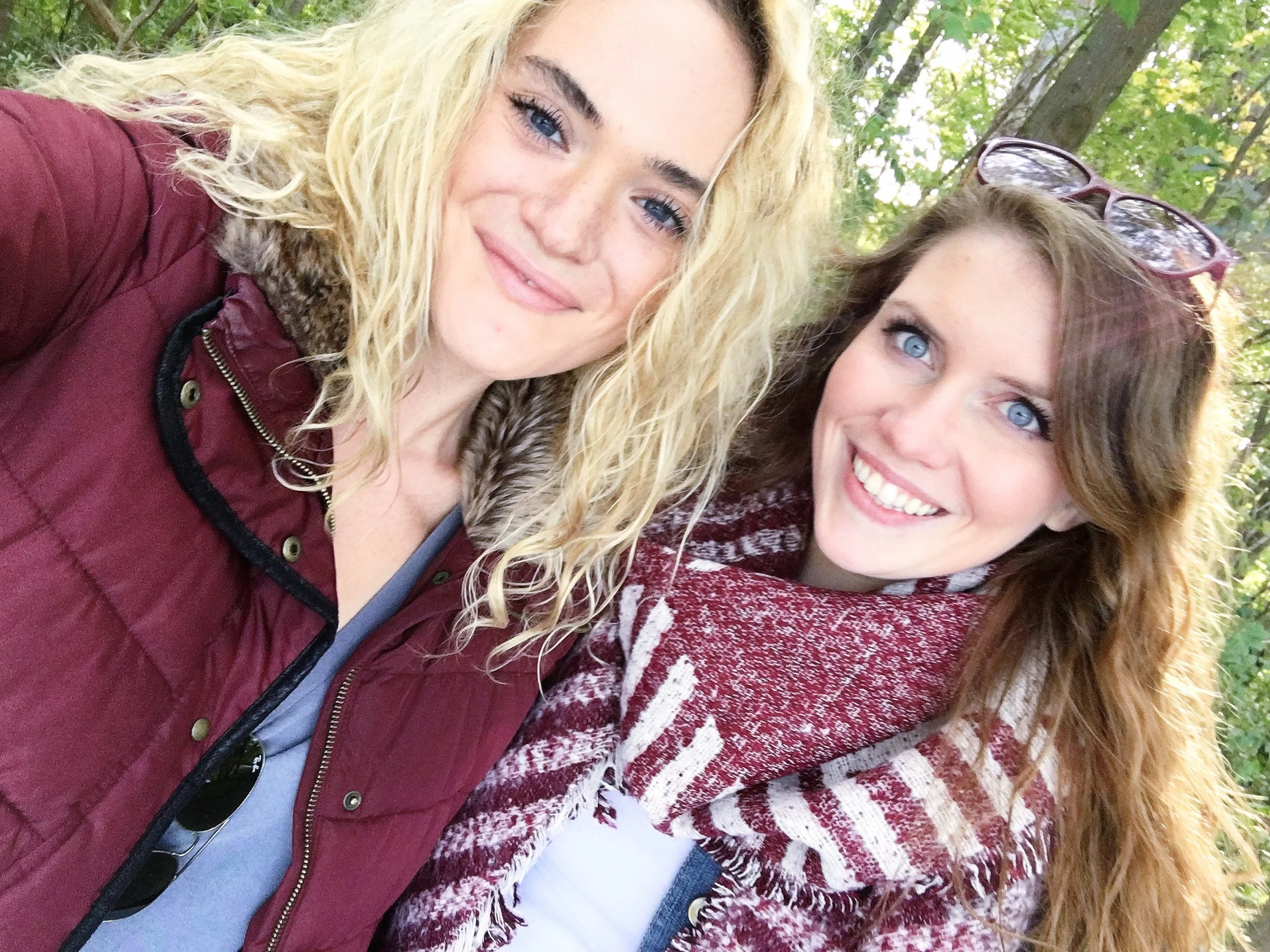 coordinated hiking.
