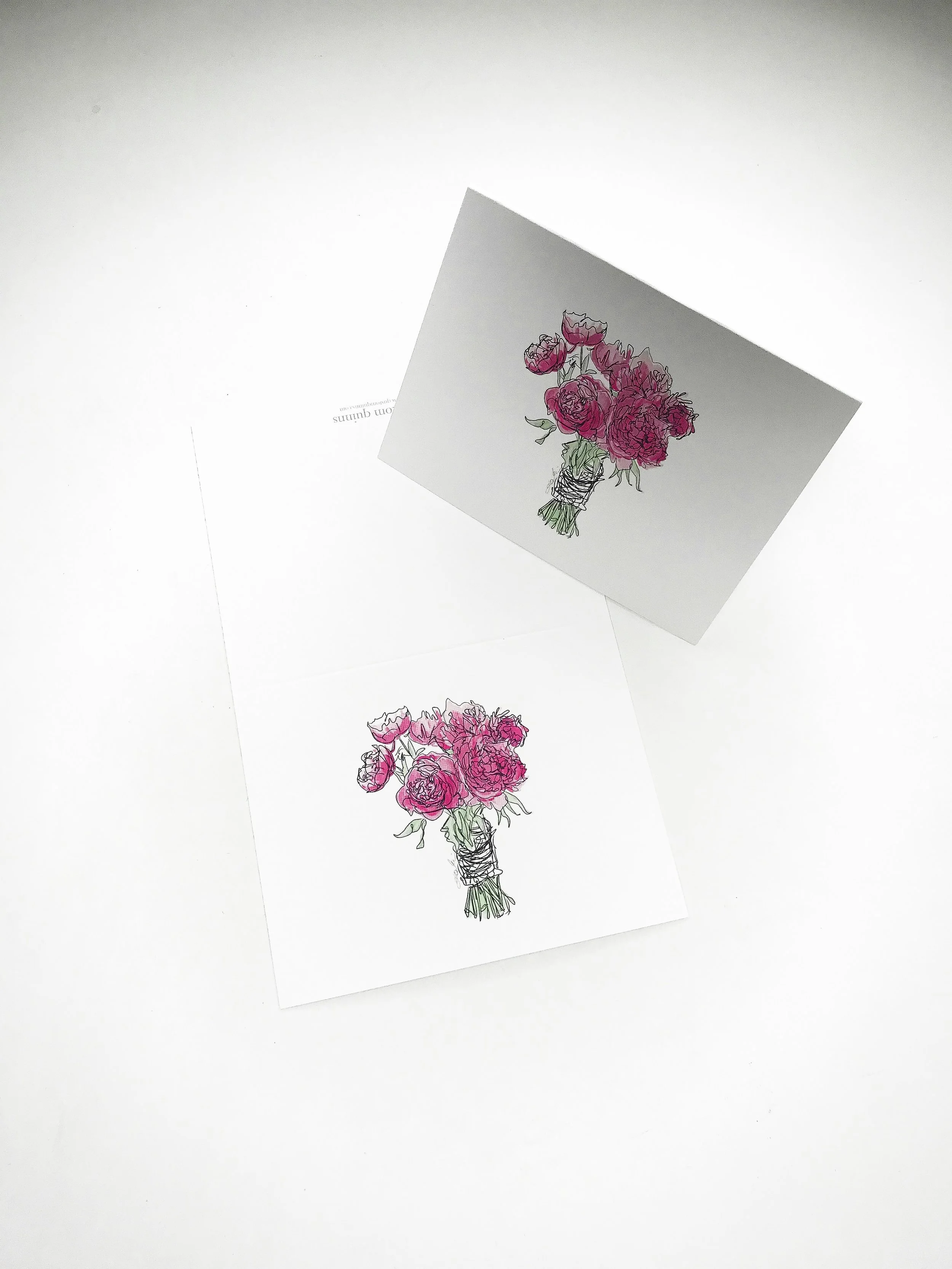Peonies | 5 Card Pack 