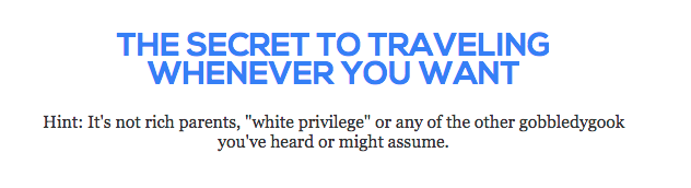 according to Leave Your Daily Hell white privilege is "gobbledygook"