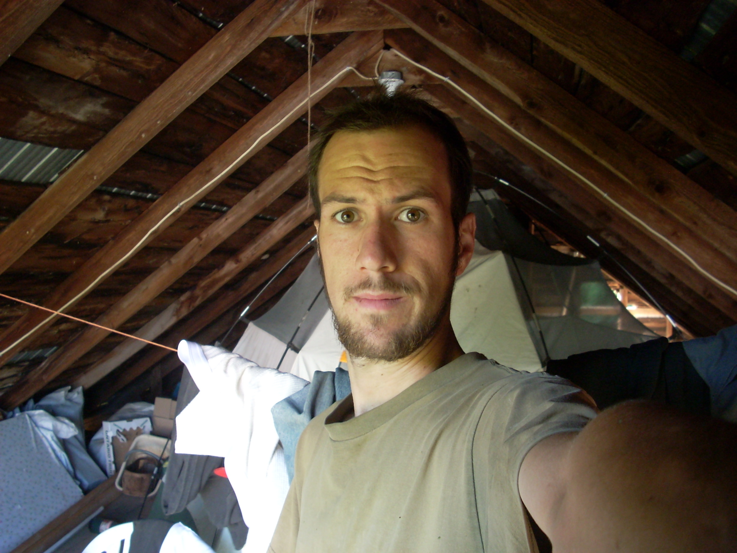 At one point, I lived in a shed. Yep.