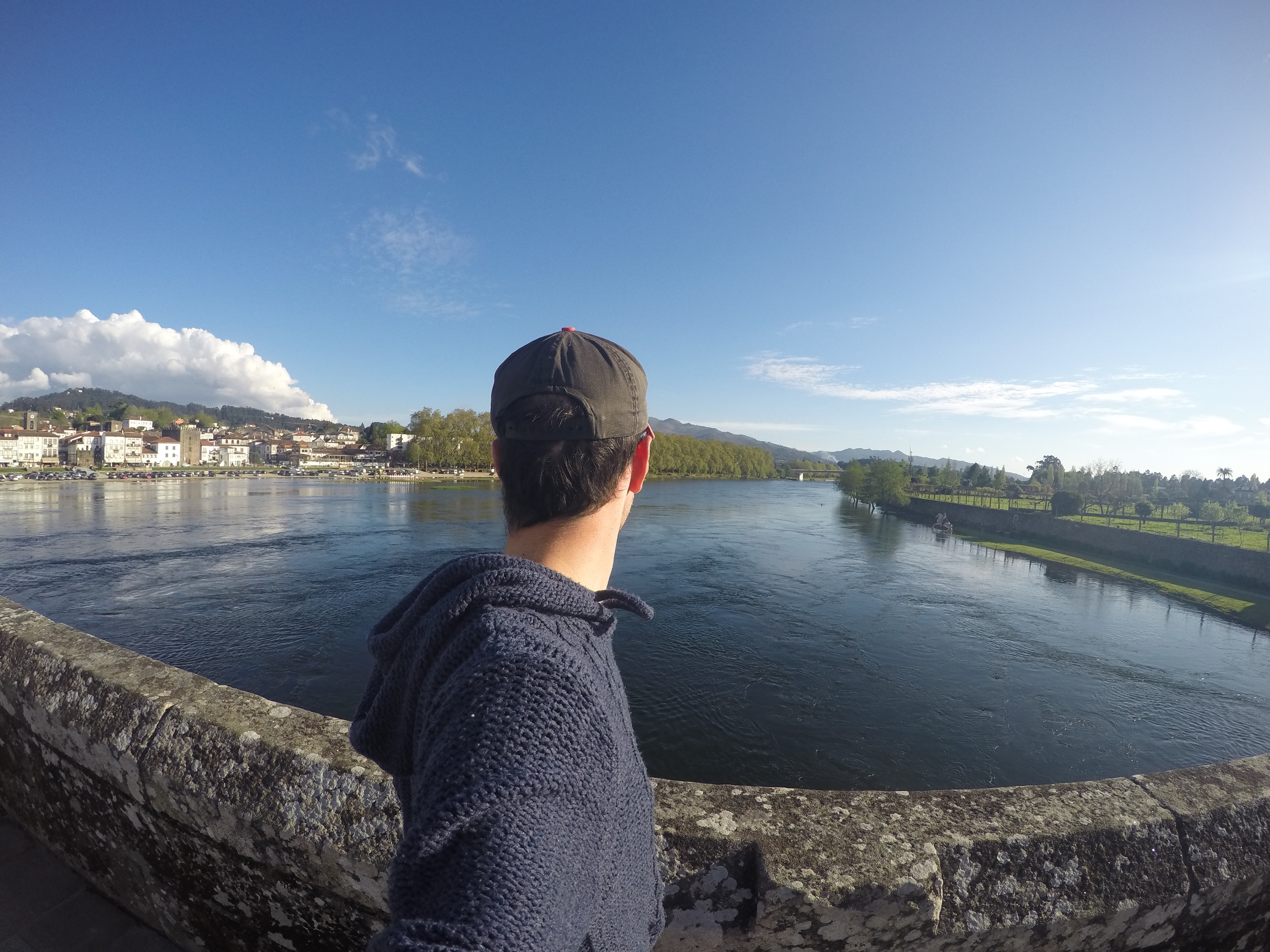 Walking The Camino solo means getting creative with your selfie taking. 