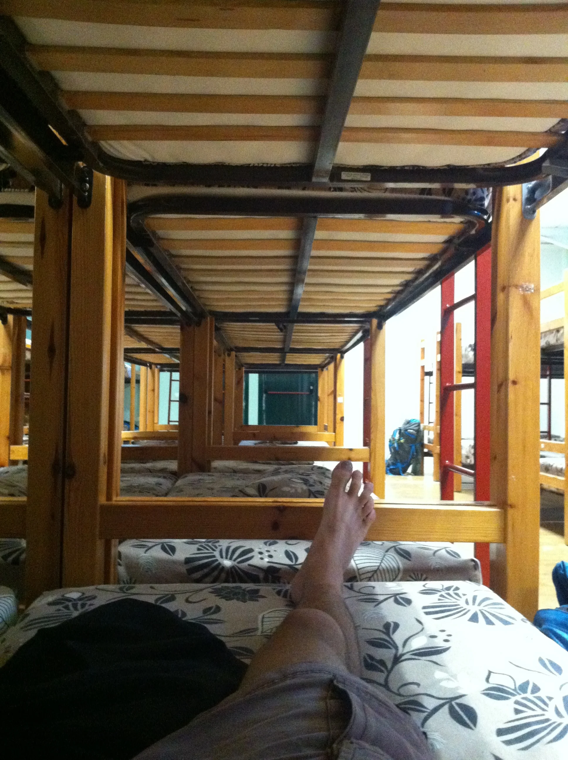 The 90 bed dorm in Nájera.