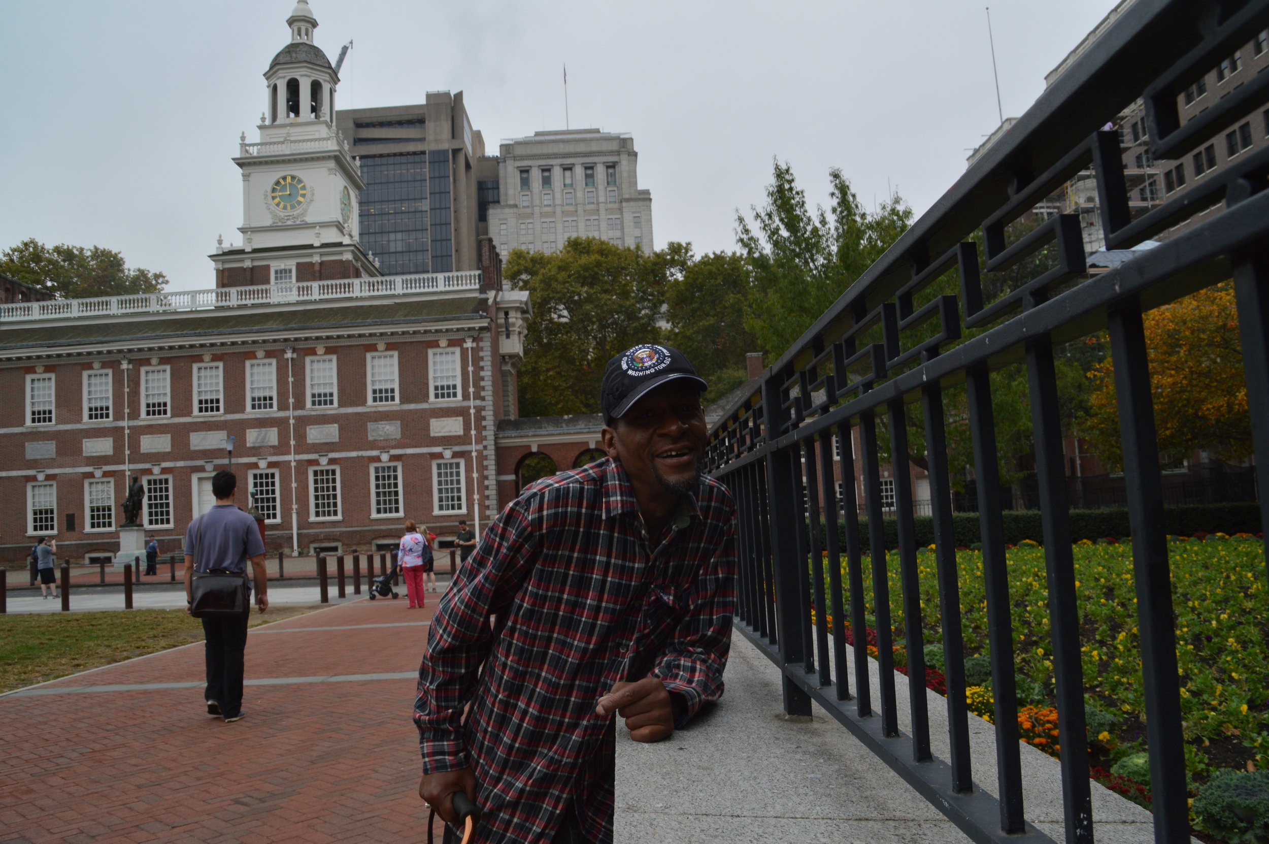 A Philly local who chatted me up.
