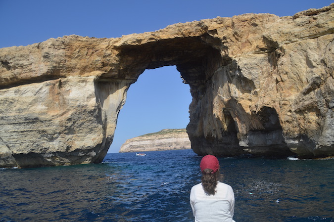 Christine and I went to Malta. didn't plan a thing.