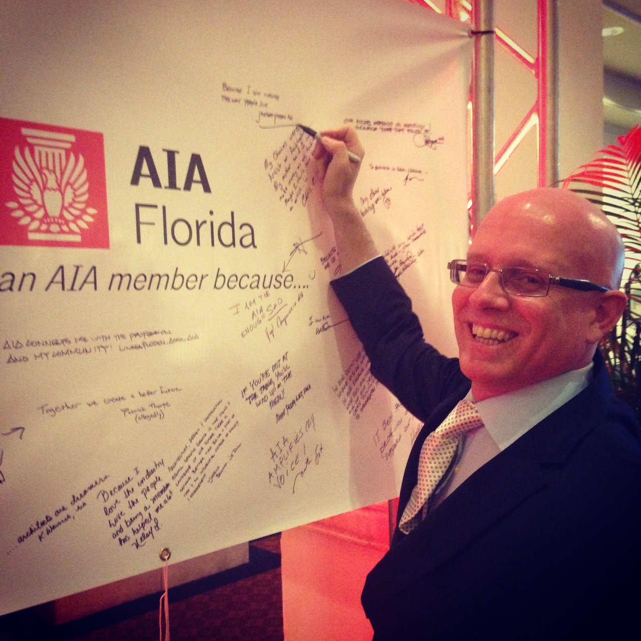 I am an AIA member because..."I want to change the way people live."