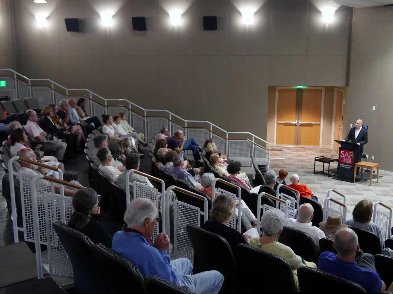   Lecture - Eero Saarinen: The Architect Who Saw the Future   Jonathan gave a lecture about Eero Saarinen after the documentary film was screened for the Sarasota Architectural Foundation. 