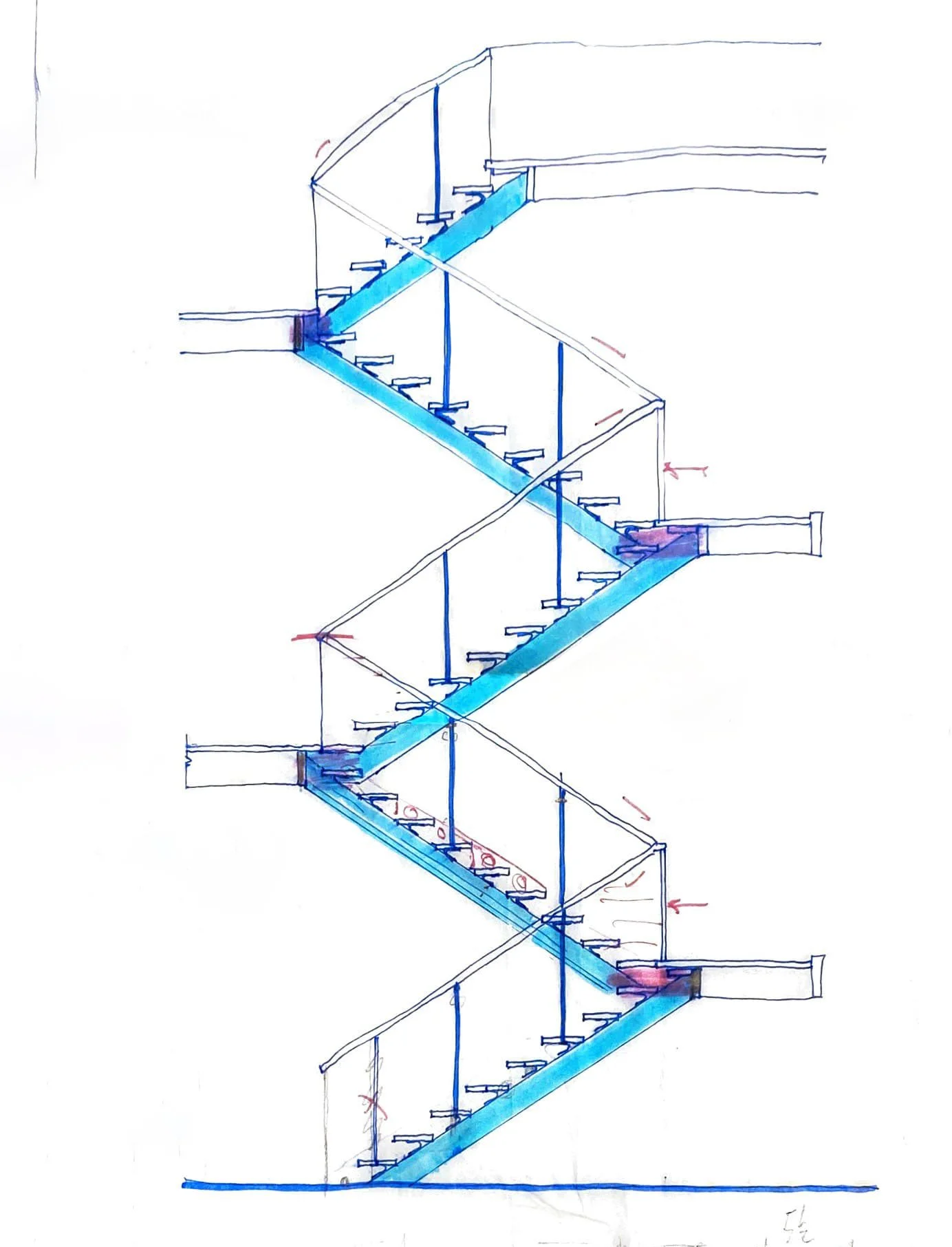 jonathan parks architecture staircase sketch modern luxury.jpg